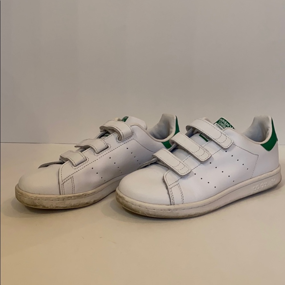 adidas | Stan Smith Velcro Triple Strap Sneakers